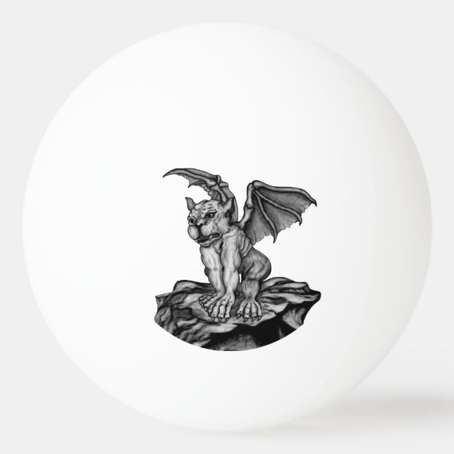 Bolinha De Ping Pong Little Golem Gargoyle (Frente)