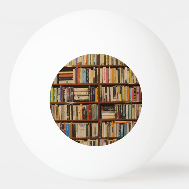 Bolinha De Ping Pong Livros na biblioteca (Frente)