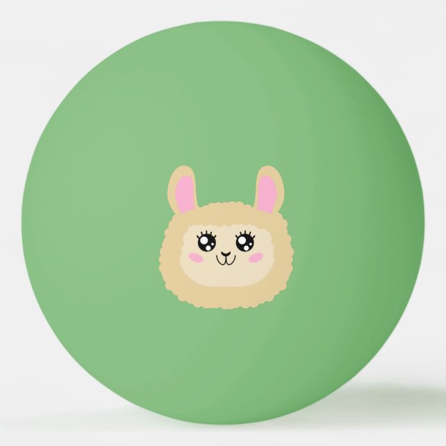 Bolinha De Ping Pong Llama (Frente)