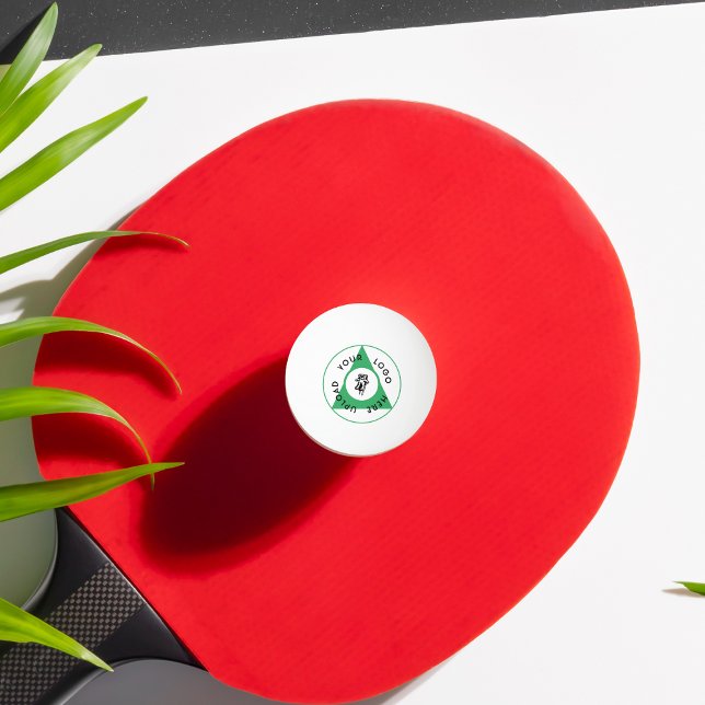 Bolinha De Ping Pong Logotipo comercial personalizado (Branded Business Logo Ping Pong Balls)