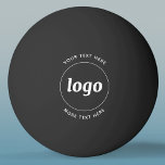 Bolinha De Ping Pong Logotipo Simples Com Empresa De Texto<br><div class="desc">Adicione seu próprio logotipo e escolha de texto a este design. Remova o texto superior ou inferior,  se preferir. Minimalista e profissional. Excelente para funcionários e funcionarios,  em eventos corporativos,  festas e apresentações comerciais,  para patrocínio esportivo ou como um produto de entrega de promocionais para seus clientes e clientes.</div>