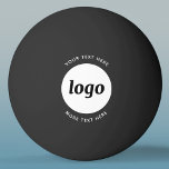 Bolinha De Ping Pong Logotipo simples com Promocional para empresa de t<br><div class="desc">Adicione seu próprio logotipo e escolha de texto a este design. Remova o texto superior ou inferior,  se preferir. Minimalista e profissional. Excelente para marcas de funcionários ou como promocional para seus clientes e clientes.</div>