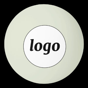 Bolinha De Ping Pong Logotipo simples Logotipo para Promocionais de neg