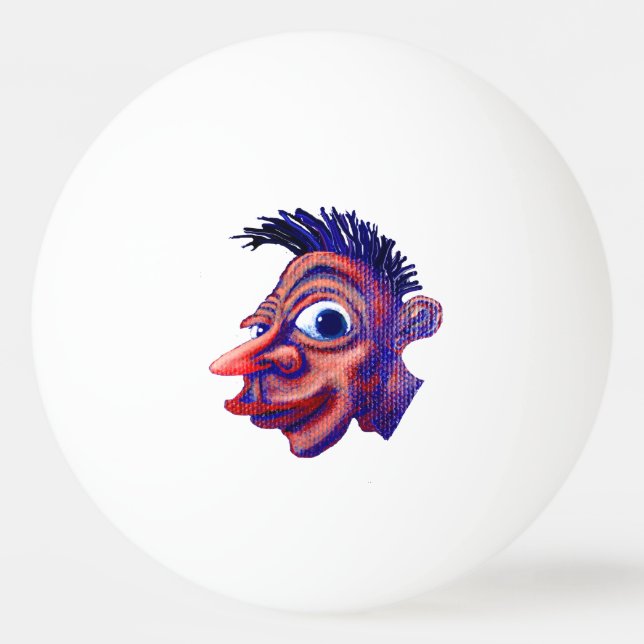 Bolinha De Ping Pong Looker lateral (Frente)