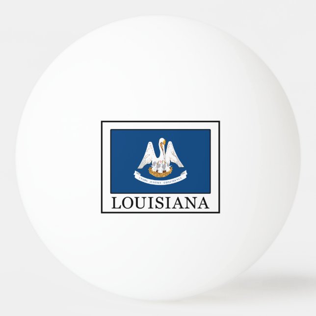 Bolinha De Ping Pong Louisiana (Frente)
