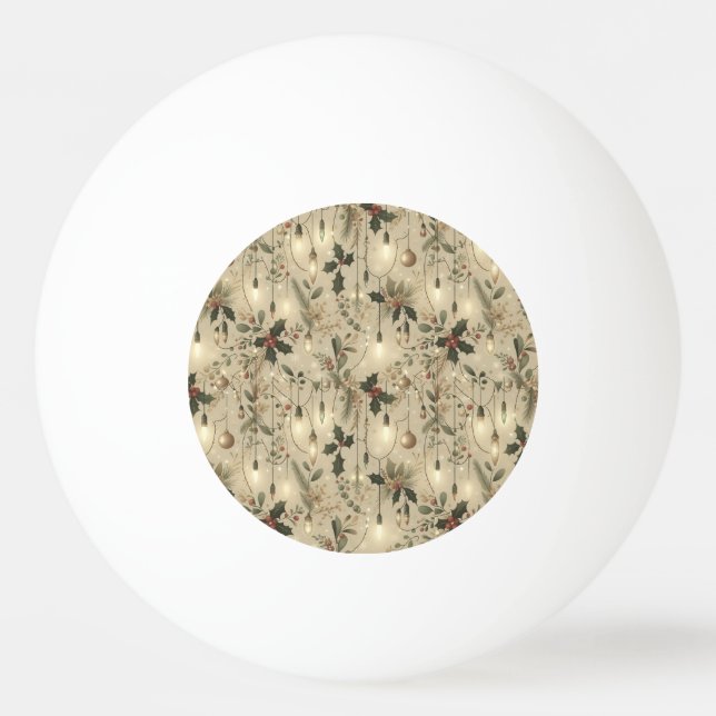Bolinha De Ping Pong Luzes de Fadas, Floresta Brilhante (Frente)