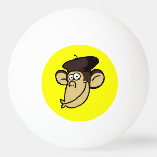 Bolinha De Ping Pong Macaco parisiense