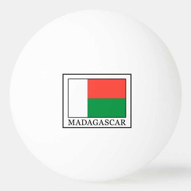 Bolinha De Ping Pong Madagáscar (Frente)