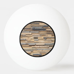 Bolinha De Ping Pong Madeira recuperada, material sustentável