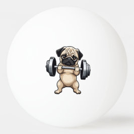Bolinha De Ping Pong Malhação Pug