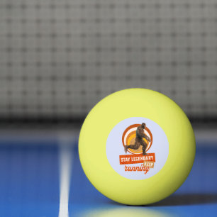 Bolinha De Ping Pong Mantenha-Se Legendário, Continue Correndo Engraçad