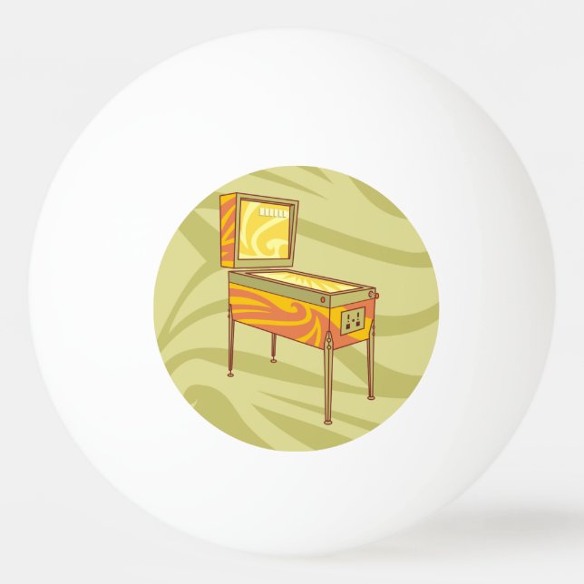 Bolinha De Ping Pong Máquina de pinball (Frente)