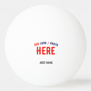 BOLINHA DE PING PONG MARCA VERIFICADA BRANCA PERSONALIZÁVEL MODERNA