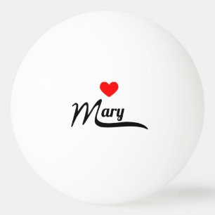 Bolinha De Ping Pong Mary