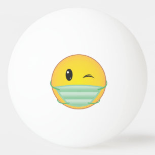 Bolinha De Ping Pong Mask Emoji