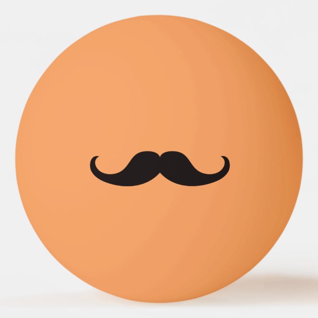 Bolinha De Ping Pong Mestre dos bigodes disfarçados (Frente)
