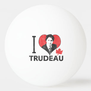 Bolinha De Ping Pong Mim coração Trudeau