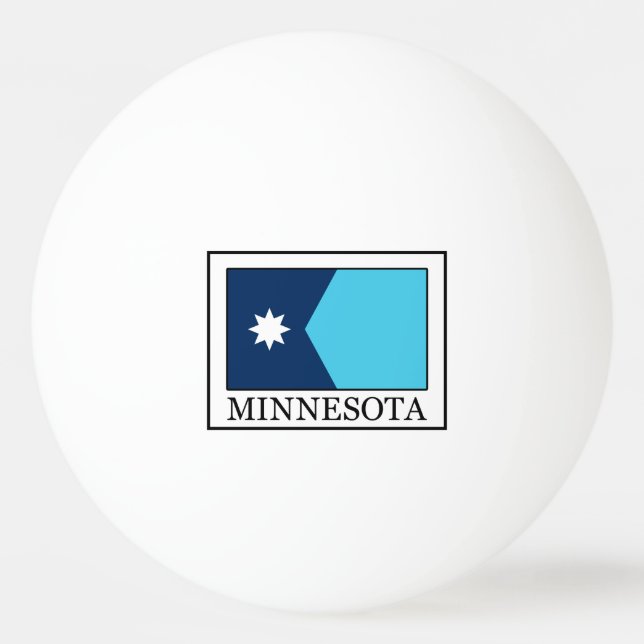 Bolinha De Ping Pong Minnesota (Frente)