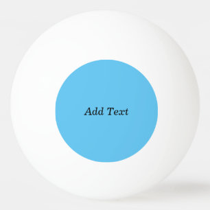 Bolinha De Ping Pong Modelo de adição de texto personalizado