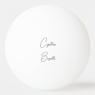 Bolinha De Ping Pong Modelo simples moderno minimalista de tendência