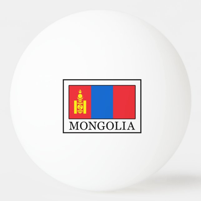 Bolinha De Ping Pong Mongólia (Frente)