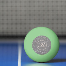 Monograma Cinza moderna Terrazzo