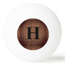 Monograma de Madeira Rústica 