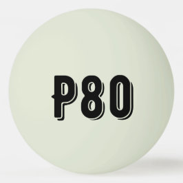 Bolinha De Ping Pong Monograma desportivo P80