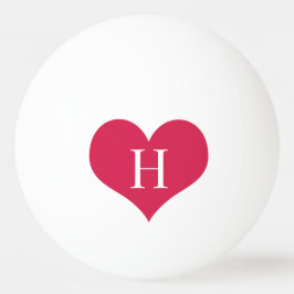 Bolinha De Ping Pong Monograma personalizado