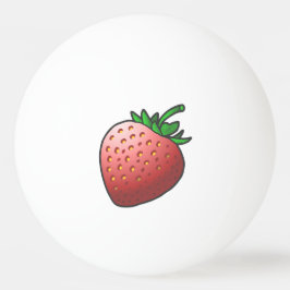 Bolinha De Ping Pong Morango