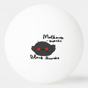 Bolinha De Ping Pong Mothman Mochi Fofo Animal Divertido Mochi
