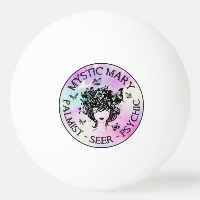 BOLINHA DE PING PONG MYSTIC MARY (Frente)