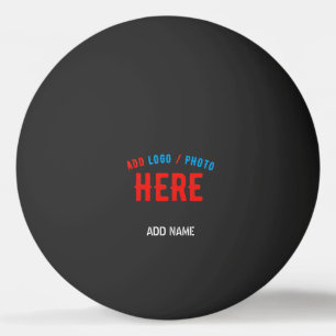BOLINHA DE PING PONG NA MODA MODERNO PERSONALIZÁVEL NEGRO VERIFICADO CO