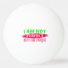 Não sou perfeito, mas sou único