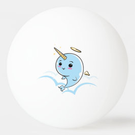 Bolinha De Ping Pong Narwhal Angel Cutie