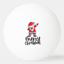Bolinha De Ping Pong Natal com Papai Noel