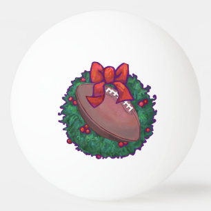 Bolinha De Ping Pong Natal de futebol