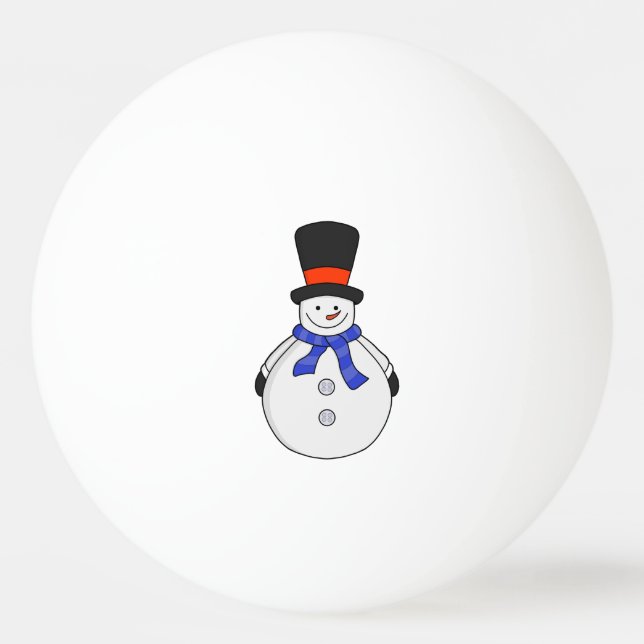 Bolinha De Ping Pong Neve com chapéu superior (Frente)