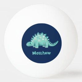 Bolinha De Ping Pong Nome do Dinossaur Stegosaurus