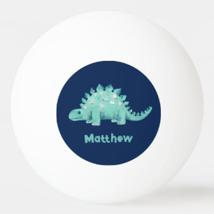 Bolinha De Ping Pong Nome do Dinossaur Stegosaurus