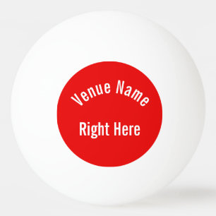 Bolinha De Ping Pong Nome feito sob encomenda