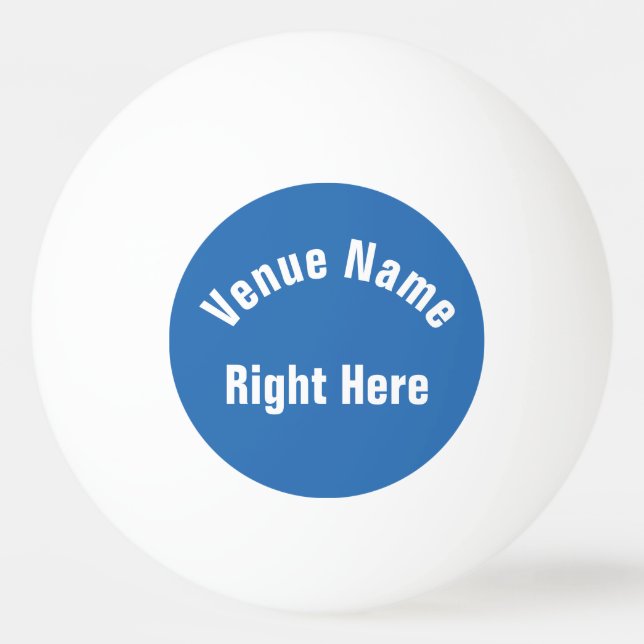 Bolinha De Ping Pong Nome feito sob encomenda (Frente)