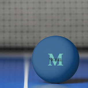 Bolinha De Ping Pong Nome Personalizado Monograma Ping Pong Ball