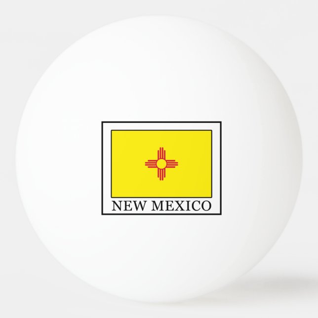 Bolinha De Ping Pong Novo México (Frente)