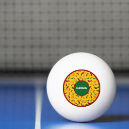 Bolinha De Ping Pong Novo México Red & Green Chile Tamales Zia Nopales