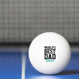 Bolinha De Ping Pong O melhor Dia de os pais negro e lacrimogênio do mu