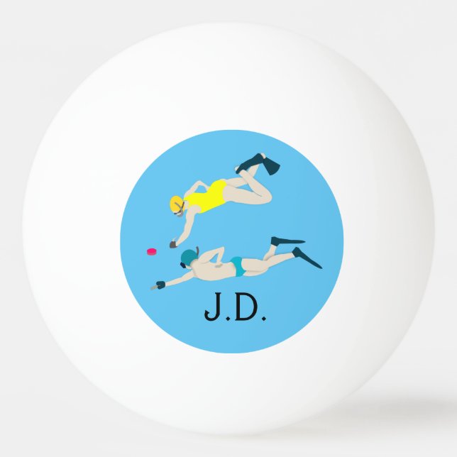 Bolinha De Ping Pong Octopsia (Frente)