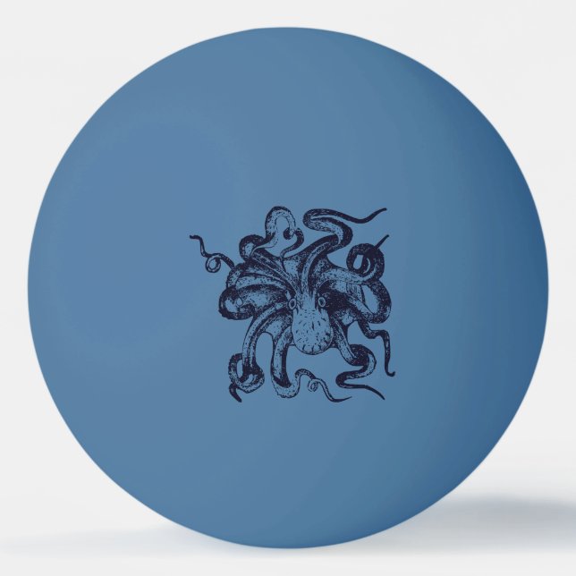 Bolinha De Ping Pong Octopus (Frente)
