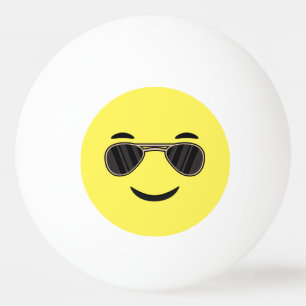Bolinha De Ping Pong Óculos de sol Emoji