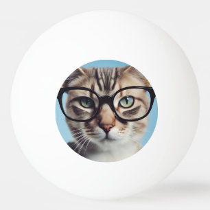 Bolinha De Ping Pong Óculos de Visto de Gatos
